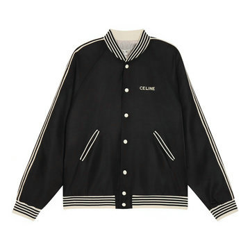 セリーヌ CELINE MS-JKCE24001 2024年秋冬最新入荷 ロングスリーブ ベースボールジャケット スポーツ トップスコート 長袖 アウターコート