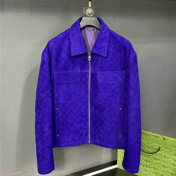 ルイヴィトン LOUISVUITTON MS-JKLV24001  2024年秋冬最新入荷 ロングスリーブ ライダースジャケット ファスナージャケット トップスコート 長袖 アウターコート