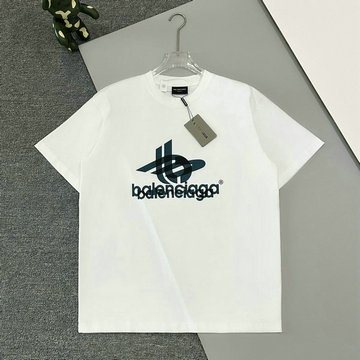 商品名称：バレンシアガ BALENCIAGA MS-TDBA24014 2024年秋冬最新入荷 Tシャツ 半袖 ショートスリーブ スウェットシャツ 短袖 クルーネック トップス レジャーシャツ