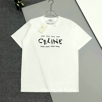 商品名称：セリーヌ CELINE MS-TDCE24003 2024年秋冬最新入荷 Tシャツ 半袖 ショートスリーブ スウェットシャツ 短袖 クルーネック トップス レジャーシャツ