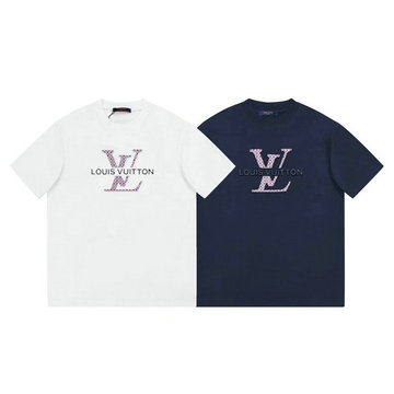 商品名称：ルイヴィトン LOUISVUITTON MS-TDLV24040 2024年秋冬最新入荷 Tシャツ 半袖 ショートスリーブ スウェットシャツ 短袖 クルーネック トップス レジャーシャツ