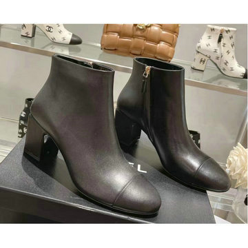 商品名称：シャネル CHANEL  26-CHJ24029 2023年最新入荷 ショートブーツ カジュアルシューズ ミディアムヒールシューズ スクエアヒール レディースシューズ