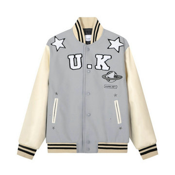 商品名称：バーバリー BURBERRY MS-WTBR24012 2024年秋冬最新入荷 ロングスリーブ ベースボールジャケット スポーツ ジャケット トップスコート 長袖 アウターコート