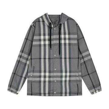 商品名称：バーバリー BURBERRY MS-WTBR24013 2024年秋冬最新入荷 ロングスリーブ フーディ ジャケット フルジップ ジャケット リバーシブル トップスコート