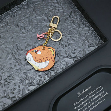 ルイヴィトン LOUISVUITTON 057-M01969 2024年最新入荷 キーホルダー アニモグラム レオパード キーケース バッグチャーム キーリング