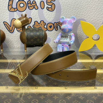 ルイヴィトン LOUISVUITTON 057-M8468L 2024年最新入荷 LV サークル 40MM リバーシブル ベルト メンズ用 アクセサリー カーフレザー