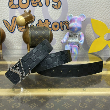 ルイヴィトン LOUISVUITTON 057-M9675G 2024年最新入荷 LV サークル 40MM リバーシブル ベルト メンズ用 アクセサリー カーフレザー