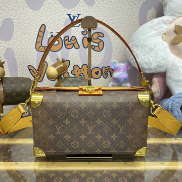 商品名称：ルイヴィトン LOUISVUITTON 057-M11536 2024年最新入荷 ソウル トランク EW スクエアバッグ 斜め掛け ショルダーバッグ クロスボディバッグ