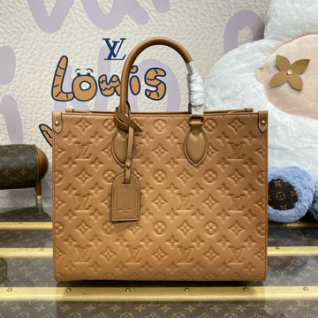 ルイヴィトン LOUISVUITTON 057-M12775 2024年最新入荷 オンザゴー MM ハンドバッグ トートバッグ ママバッグ ショッピングバッグ ウィメンズかばん