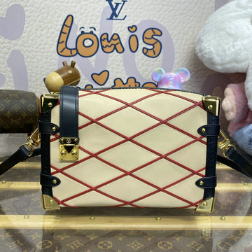 ルイヴィトン LOUISVUITTON 057-M24403  2024年最新入荷 サイドトランク MM スクエアバッグ 斜め掛け ショルダーバッグ レディースかばん クロスボディバッグ