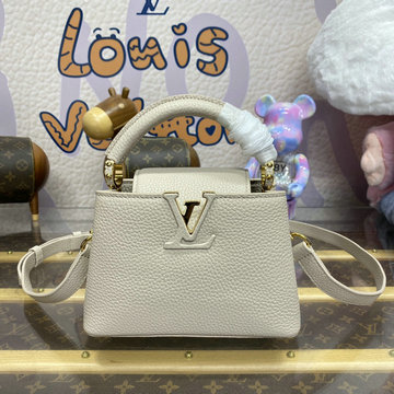 商品名称：ルイヴィトン LOUISVUITTON 057-M24733H  2024年最新入荷 カプシーヌ mini トップハンドルバッグ トートバッグ 2way ショルダーバッグ クロスボディバッグ