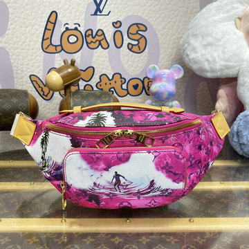 商品名称：ルイヴィトン LOUISVUITTON 057-M24987 2024年最新入荷 ラッシュ バムバッグ ウェストバッグ 斜め掛け ショルダーバッグ クロスボディバッグ