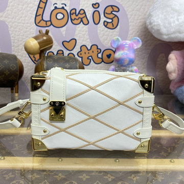 ルイヴィトン LOUISVUITTON  057-M25216 2024年最新入荷 サイドトランク MM スクエアバッグ 斜め掛け ショルダーバッグ レディースかばん クロスボディバッグ