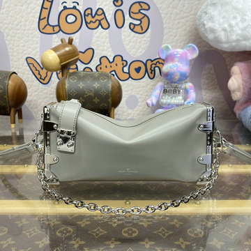 ルイヴィトン LOUISVUITTON 057-M25445PH  2024年最新入荷 スリム トランク 斜め掛け ショルダーバッグ クロスボディバッグ レディースかばん