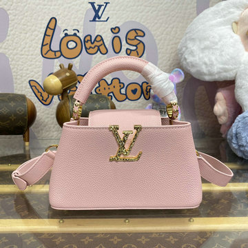 商品名称：ルイヴィトン LOUISVUITTON 057-M24666 2024年最新入荷 カプシーヌ EW MINI トップハンドルバッグ トートバッグ 2way ショルダーバッグ クロスボディバッグ