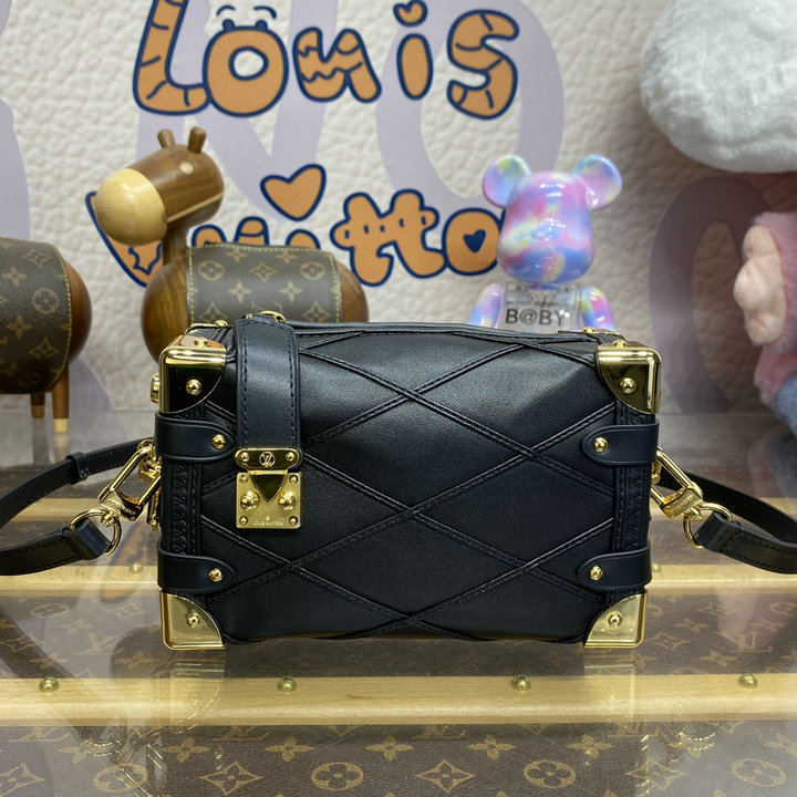 ルイヴィトン LOUISVUITTON 057-M83030 2024年最新入荷 サイドトランク MM スクエアバッグ 斜め掛け ショルダーバッグ レディースかばん