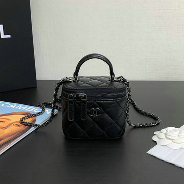 シャネル CHANEL 99-CH3805KBK 2024年最新入荷 チェーン クラッチ ヴァニティー ケース トートバッグ 斜め掛け ショルダーバッグ クロスボディバッグ 化粧かばん