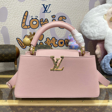商品名称：ルイヴィトン LOUISVUITTON 057-M24666D 2024年最新入荷 カプシーヌ EW MM トップハンドルバッグ トートバッグ 2way ショルダーバッグ クロスボディバッグ
