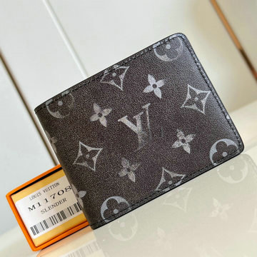 ルイヴィトン LOUISVUITTON 99-M11708 2024年最新入荷 ポルトフォイユ スレンダー 二つ折り短財布 ショートウォレット 札入れ カードポケット