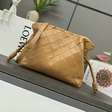 ロエベ LOEWE 99-LE262487XS  2024年最新入荷 フラメンコクラッチ スモールバッグ 斜め掛け ショルダーバッグ クロスボディバッグ