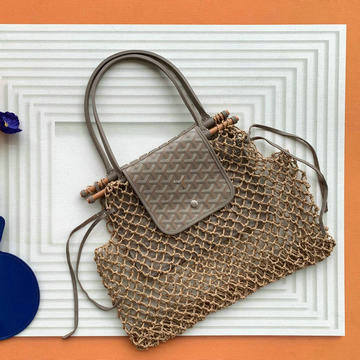 ゴヤール GOYARD BX-GY8112HS  2024年新色入荷 Aligre アリーグル ハンドバッグ トートバッグ ラフィアメッシュ レディースかばん