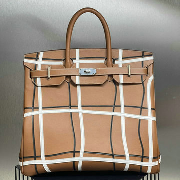エルメス HERMES 063-HAC40SFTYTH  2024最新入荷 バーキンバッグ HAC40 Rock トップハンドルバッグ トートバッグ ハンドバッグ ブリーフケース ビジネスバッグ