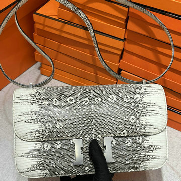 エルメス HERMES 063-H108226XPQYSW 2024年最新入荷 コンスタンス エラン ミロワール グレー シルバー金具 エプソン ショルダーバッグ エルメス レディース