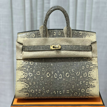 エルメス HERMES 063-HBK20XPJSM 2024年最新入荷 バーキンバッグ ヒマラヤ トップハンドルバッグ トートバッグ ハンドバッグ レディースかばん