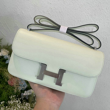 エルメス HERMES 063-H108226SZYBS 2024年最新入荷 コンスタンス エラン ミロワール ホワイト シルバー金具 エプソン ショルダーバッグ エルメス レディース