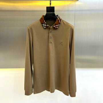 バーバリー BURBERRY MS-TCBR24001 2024年秋冬最新入荷 ロングスリーブ ポロシャツ メンズ 長袖 スウェット