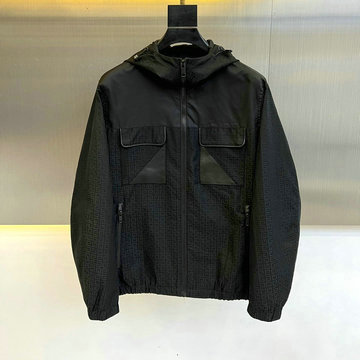 商品名称：ジバンシー GIVENCHY MS-WTGV24002 2024年秋冬最新入荷 メンズ アウター ジャケット ボンバージャケット フード付き フラップポケット ブラック