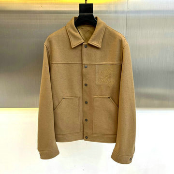 商品名称：ロエベ LOEWE MS-WTLE24008 2024年秋冬最新入荷 ウール ジャケット メンズ アウター ジャケット コート