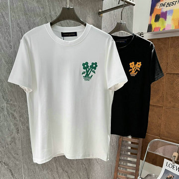 商品名称：ルイヴィトン LOUISVUITTON MS-TDLV24041 2024年秋冬最新入荷 メンズ ショートスリーブ クルーネック Tシャツ 半袖