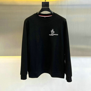 モンクレール MONCLER MS-WYMC24001 2024年秋冬最新入荷 メンズ クルーネック スウェットシャツ ロングスリーブ 長袖 黒