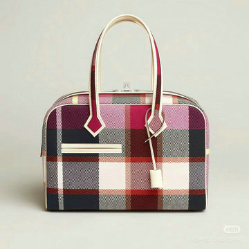 エルメス HERMES 063-HVT25BGHJ 2024年最新入荷 ヴィクトリア トートバッグ ミニバッグ キャンパス ボストンバッグ マルチレザー
