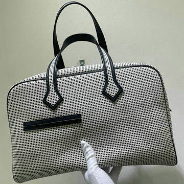 エルメス HERMES 063-HVT35BGBS  2024年最新入荷 ヴィクトリア 35 トートバッグ キャンパス ボストンバッグ ホワイト