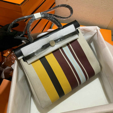 エルメス HERMES 063-HEB31PCKJH 2024最新入荷 エールバッグ トップハンドルバッグ トートバッグ 2way ショルダーバッグ 男女兼用 ビジネスバッグ
