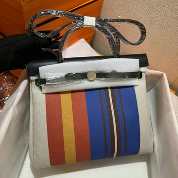 エルメス HERMES 063-HEB31PCKLS 2024最新入荷 エールバッグ トップハンドルバッグ トートバッグ 2way ショルダーバッグ 男女兼用 ビジネスバッグ