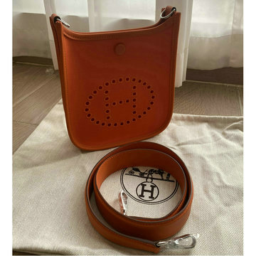 エルメス HERMES 063-HEV17BQCS 2024最新入荷 エヴリン ミニ 斜めがけ ショルダーバッグ クロスボディバッグ レディースかばん