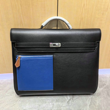エルメス HERMES 063-HKDE36SFPYKL 2024最新入荷 ケリー サック ア デペッシュ 36 ブリーフケース トートバッグ ハンドバッグ ビジネスバッグ メンズかばん