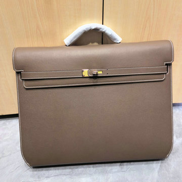 エルメス HERMES 063-HKDE36TGQJSK 2024最新入荷 ケリー サック ア デペッシュ 36 ブリーフケース トートバッグ ハンドバッグ ビジネスバッグ メンズかばん