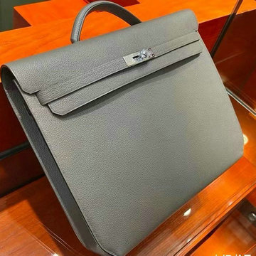 エルメス HERMES 063-HKDE36TGQYHS  2024最新入荷 ケリー サック ア デペッシュ 36 ブリーフケース トートバッグ ハンドバッグ ビジネスバッグ メンズかばん