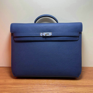 エルメス HERMES 063-HKDE36TGQYLS 2024最新入荷 ケリー サック ア デペッシュ 36 ブリーフケース トートバッグ ハンドバッグ ビジネスバッグ メンズかばん
