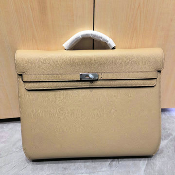 エルメス HERMES 063-HKDE36TGQYXS 2024最新入荷 ケリー サック ア デペッシュ 36 ブリーフケース トートバッグ ハンドバッグ ビジネスバッグ