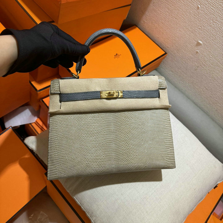 エルメス HERMES 063-HKL25XPPJFH 2024最新入荷 ケリー 25 トップハンドルバッグ トートバッグ ハンドバッグ 2way 斜め掛け ショルダーバッグ