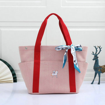 エルメス HERMES 063-HE2144FRD  2024最新入荷 サックドパンサージュグルーム ママバッグ ショッピングバッグ キャンパス トートバッグ ハンドバッグ