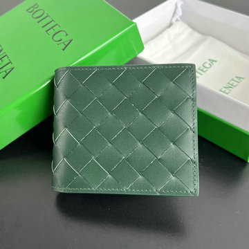 商品名称：ボッテガヴェネタ BOTTEGAVENETA aj-BOV605722PGK  2024年最新入荷 イントレチャート コインパース付き二つ折り短財布 ショートウォレット