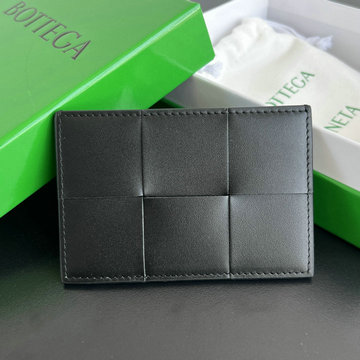 ボッテガヴェネタ BOTTEGAVENETA aj-BOV649597PKZ  2024年最新入荷 カセット クレジットカードケース 名刺入れ イントレチャートレザー