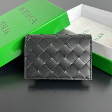 商品名称：ボッテガヴェネタ BOTTEGAVENETA aj-BOV667141QBK 2024年最新入荷 イントレチャート ビジネスカードケース 名刺入れ プレススタッズクロージャー