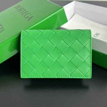 ボッテガヴェネタ BOTTEGAVENETA aj-BOV667141QGL  2024年最新入荷 イントレチャート ビジネスカードケース 名刺入れ プレススタッズクロージャー